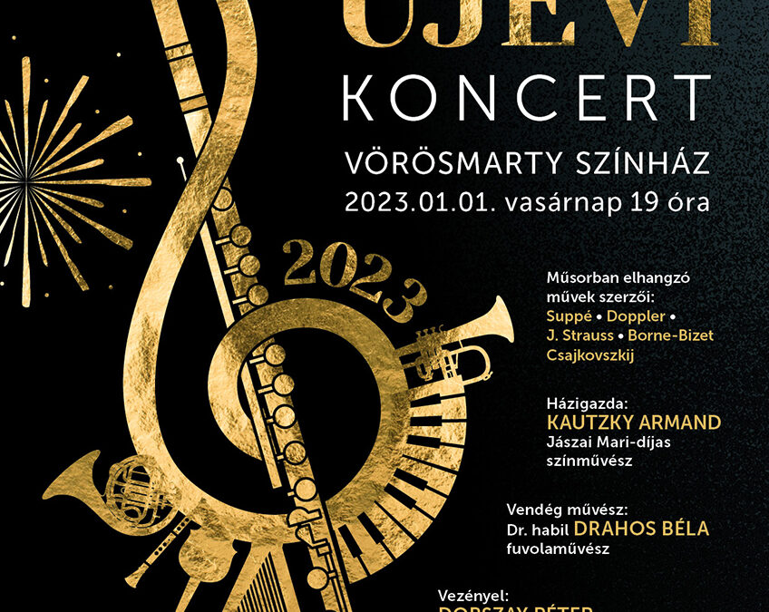 Újévi koncert – Dobszay Péterrel és Drahos Bélával