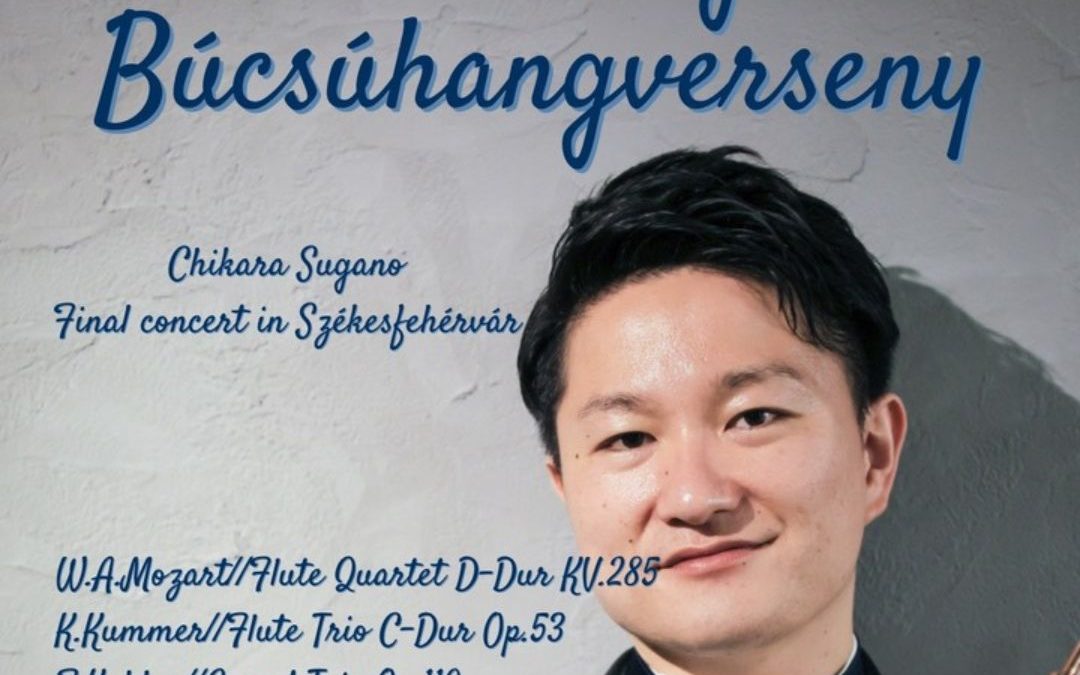 Chikara Sugano Búcsúkoncertje
