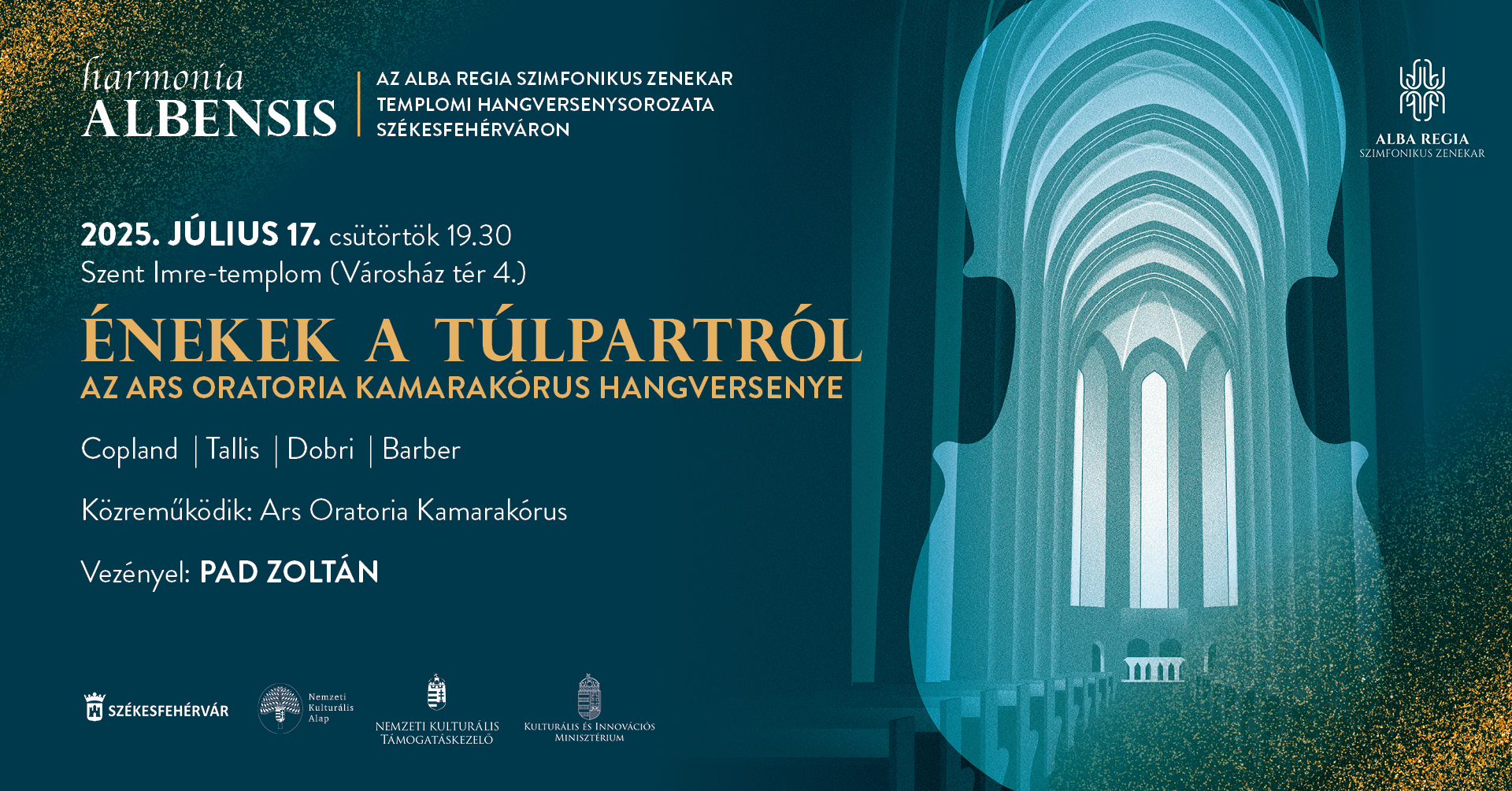 Énekek a túlpartról – Az Ars Oratoria Kamarakórus hangversenye - Harmonia Albensis 3.
