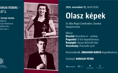 Utazzon Itáliába az Alba Regia Szimfonikus Zenekarral!