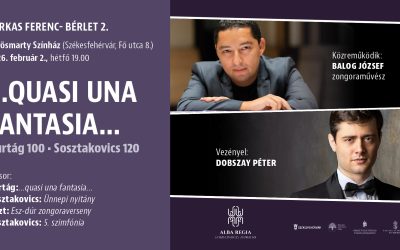 Zenei fantázia, nagy érzelmek – különleges koncert Székesfehérváron