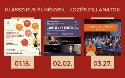Klasszikus élmények, közös pillanatok – Három koncert, amely összehoz