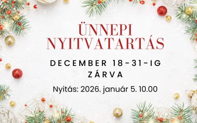 Ünnepi nyitvatartás