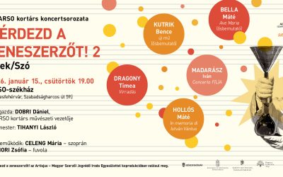 Ősbemutatók és élő párbeszéd a zeneszerzőkkel!