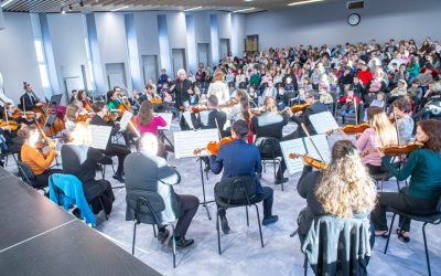 A kortárs magyar zeneszerzés rejtelmeivel ismerkedtek a gyerekek az idei első PartiTúrán