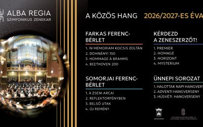 Négy koncertsorozat, egy közös élmény – bemutatjuk 2026/2027-es évadunkat