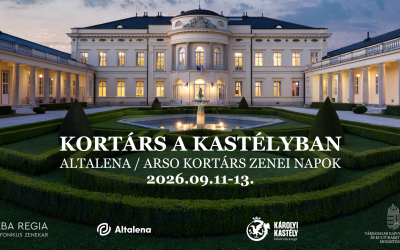 Exkluzív élmény, inkluzív szellemiség – Kortárs a kastélyban  Altalena/ARSO Kortárs Zenei Napok